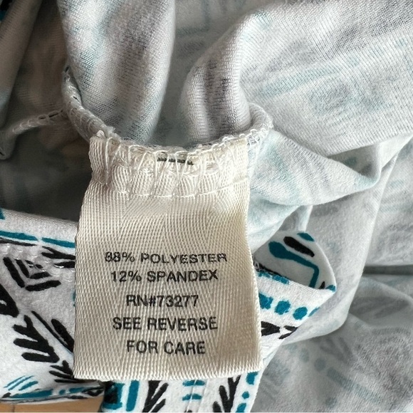 Mudd Bodycon Short Sleeve Print Dress Size S - Picture 6 of 6